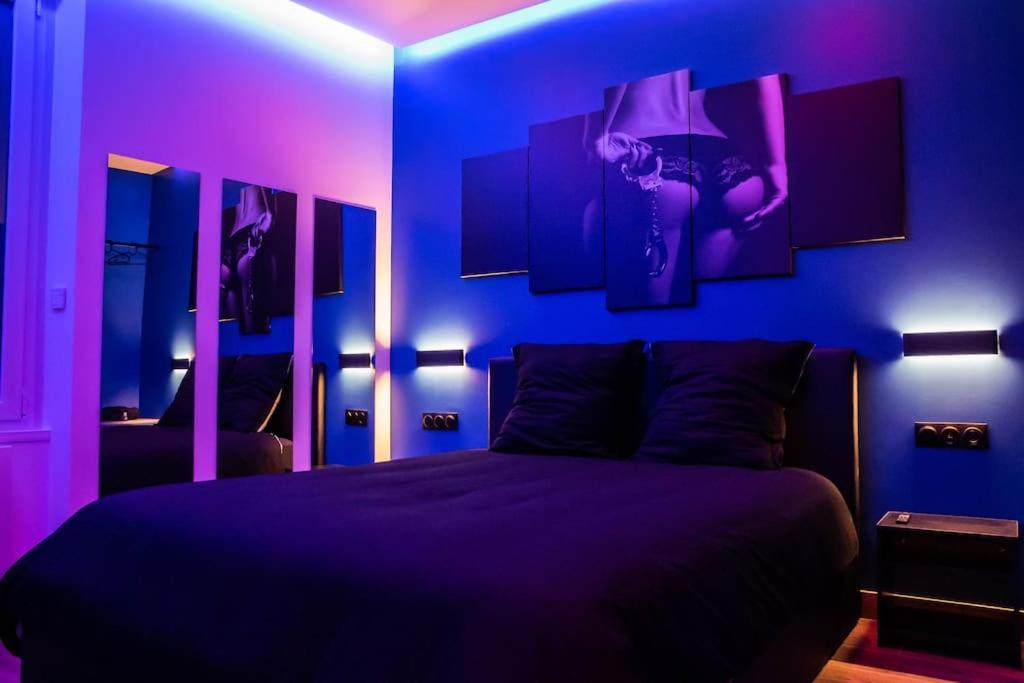 Апартаменты Blue Night - Jacuzzi - Bord De Seine Корбей-Эссон Экстерьер фото