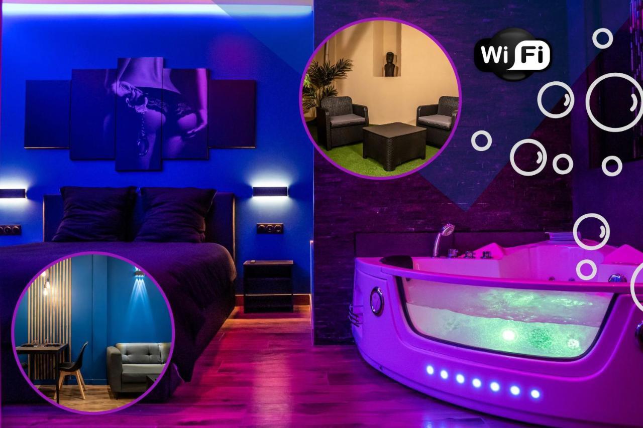 Апартаменты Blue Night - Jacuzzi - Bord De Seine Корбей-Эссон Экстерьер фото